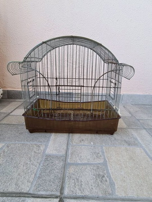 Birdcage used, small size with bottom grate