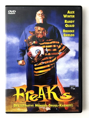 Freaks DVD like new, English without subtitles, thriller horror