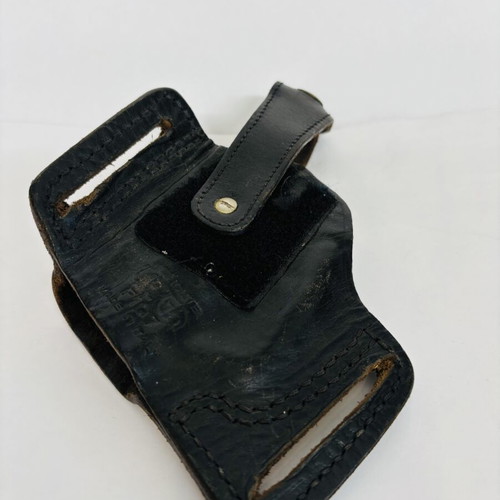 Vega Holster F107 Leather OWB Pistol Holster used, made in Italy