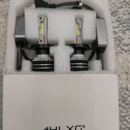 H4 Hi/Low Canbus LED bulbs 6500k new, pair