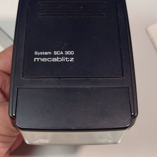 Metz Mecablitz 30 TTL-1 flash with SCA-364 like new for vintage cameras