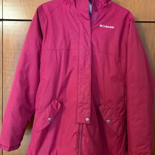 Columbia women's winter jacket, red, size S