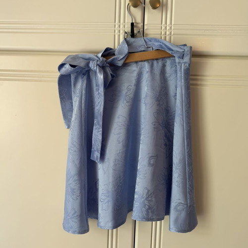 Karavan mini skirt in light blue, S/M