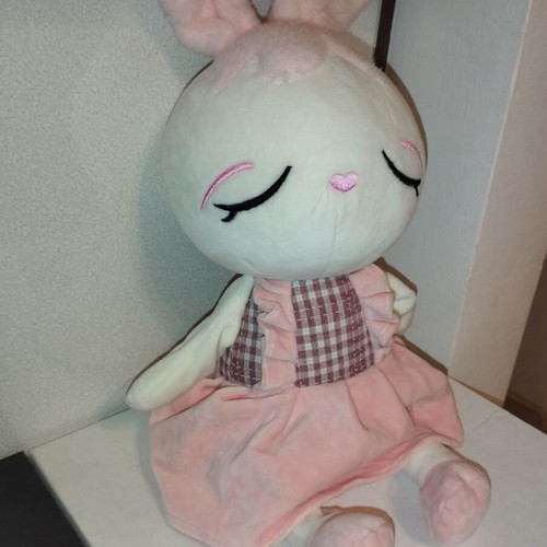 Plush bunny 47cm like new, extremely soft