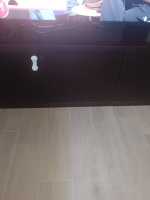 Handmade solid wood living room set with coffee table and sideboard
