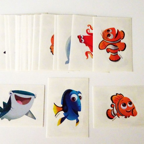 Panini Finding Dory sticker album used 100% complete