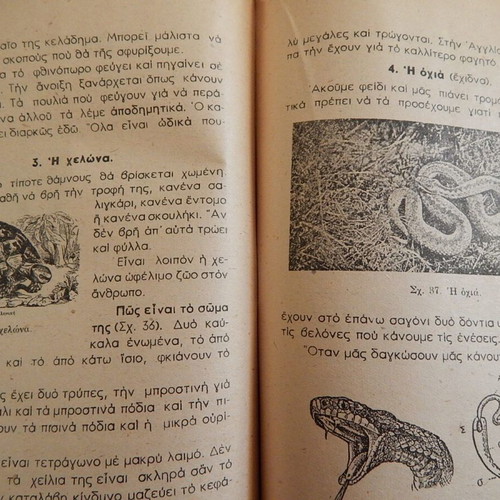Physical History school book used from the 1960s