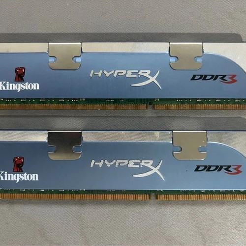Kingston HyperX DDR3 4GB (2×2GB) 1600MHz U-DIMM used memory