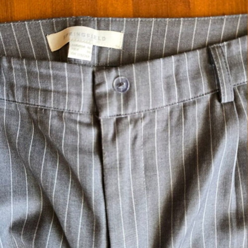 Springfield women's striped fabric pants like new, size 40