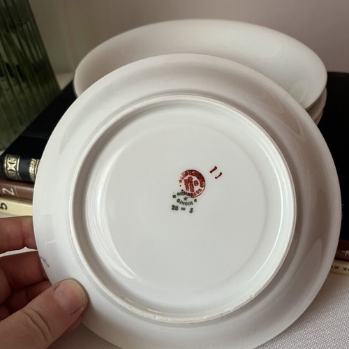 Richard Ginori vintage porcelain fruit bowls set of 4 used