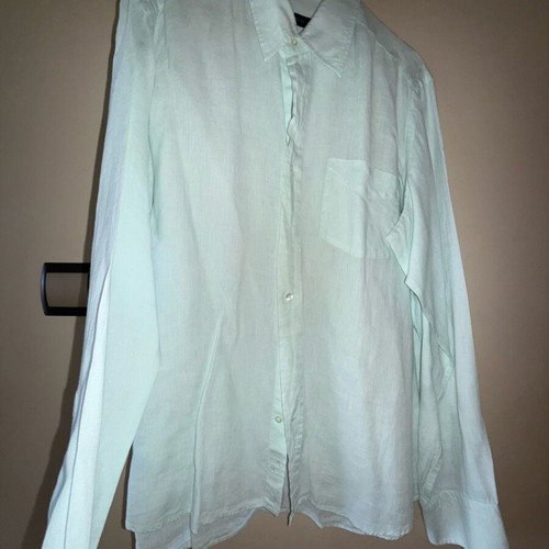 Manetti linen shirts like new, pack of 2, blue and green, XL