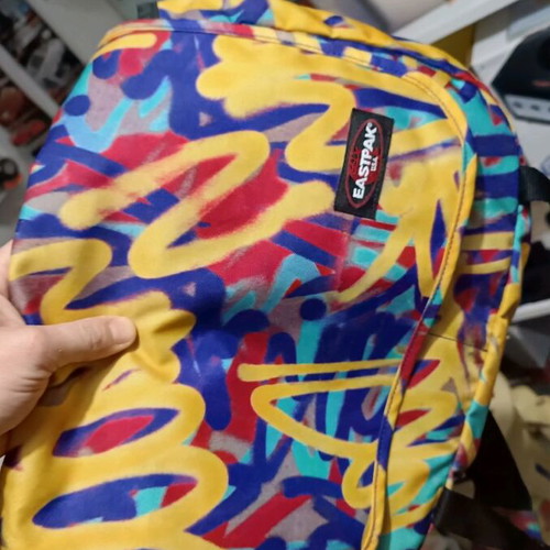 Eastpak Graffiti crossbody bag like new, multicolor