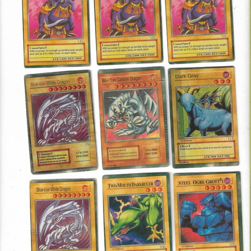 Yu Gi Oh! card pack of 84 used cards
