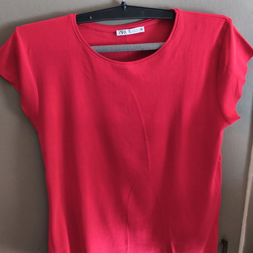Zara red blouse new, size M