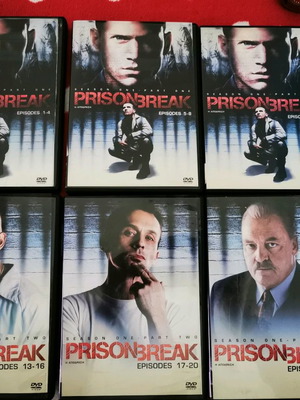 Prison Break Season 1 6 DVD καινούργιο με ελληνικούς υπότιτλους
