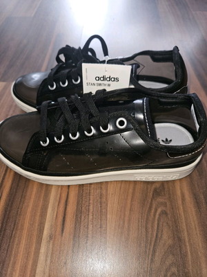 Adidas Stan Smith W Transparent Pack sports shoes new, black, size 36.5