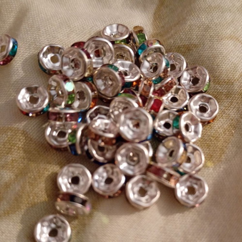 Multicolor Beads Set with 51 New Chameleon Crystal Pieces