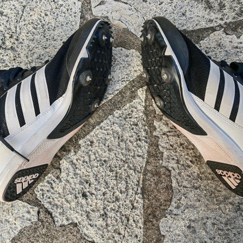 Adidas track shoes used, size 40, black