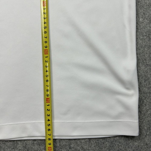 Nike Golf Dri-FIT Polo XL used, white, varsity R embroidery