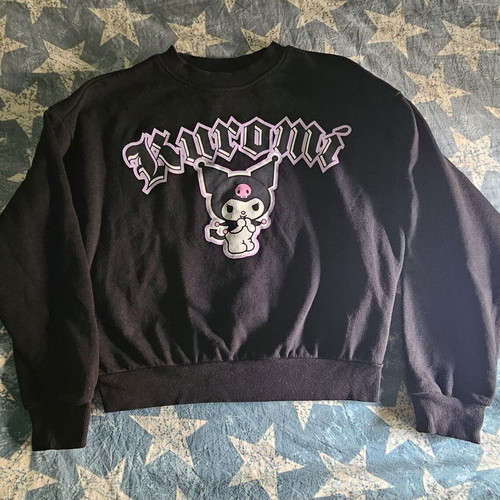 Kuromi kids shirt like new, black, H&M, size 146-152 cm