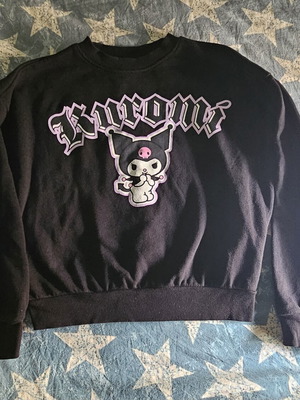 Kuromi kids shirt like new, black, H&M, size 146-152 cm
