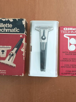 Gillette Techmatic vintage unused from 1960s