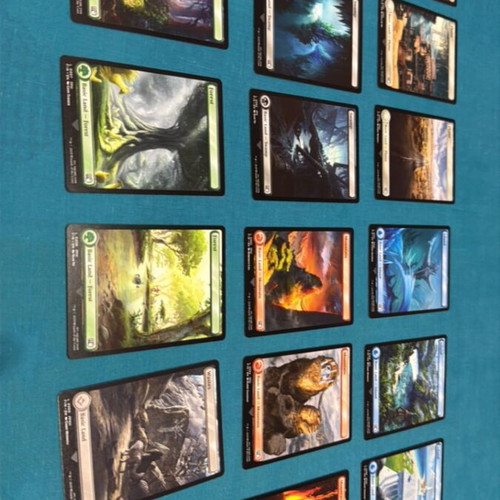 Magic: The Gathering x Final Fantasy Basic Land Set new, complete 16/16 set