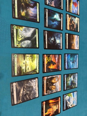 Magic: The Gathering x Final Fantasy Basic Land Set new, complete 16/16 set