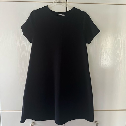 chinese dress ladies Zara Womens A-Line Dress UK 12 Medium Navy Blue Floral Cotton  Messina  Hembry