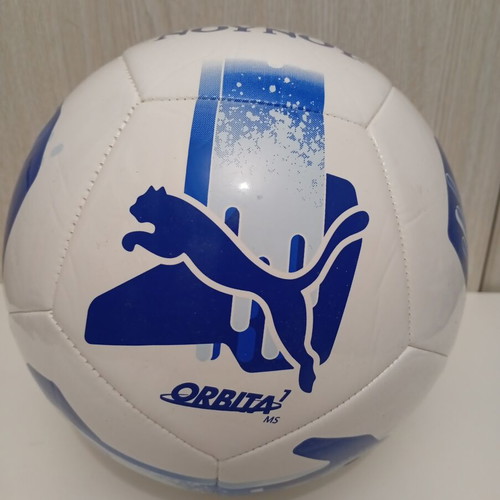 PUMA Orbita 7 MS Official Football Soccer Ball, white and blue, ΝΟΥΝΟΥ Promo