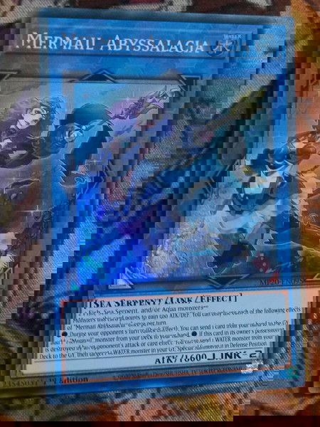 Mermail Abyssalacia (Super Rare, Yugioh)