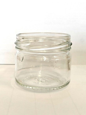 Transparent jar 70ml / 50gr new