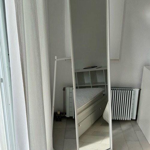 White Ikea mirror used