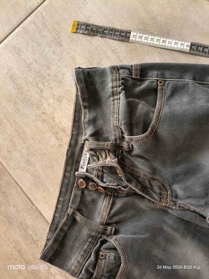 Black jeans like new for 12-year-old girl size M