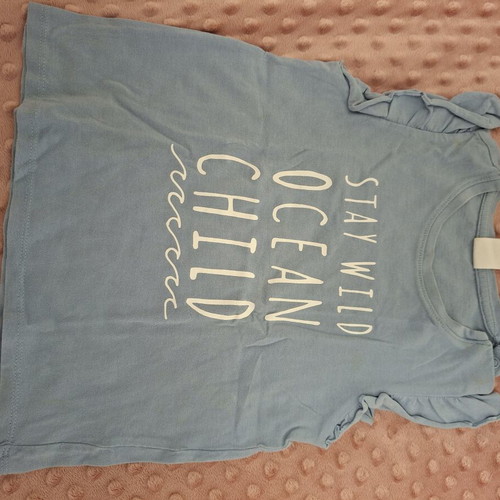 Girls' set with t-shirt and shirt new, 2.5 years old