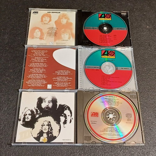 Led Zeppelin Complete Discography 12 CD, 1 Book, 3 DVD used