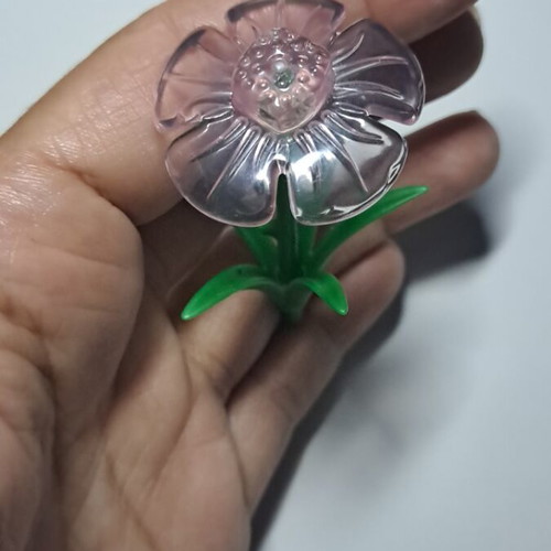 Playmobil large flower used, 6.5 cm