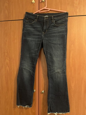 H&M women's jeans used, small size, blue