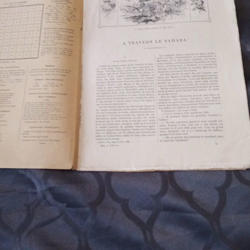 Le journal de jeunesse French magazine 1893 used, issue 1079