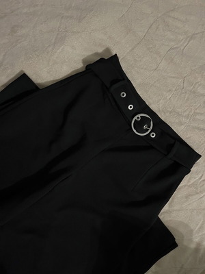 Bershka women's pants like new, size M, black