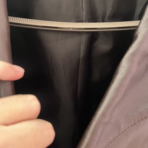 Unisex Boxy Oversized Jacket New, Brown Vera Pelle Leatherette
