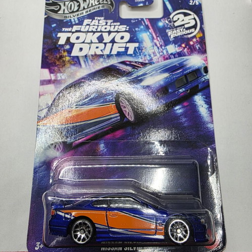 Hot Wheels Silver Series Nissan Silvia (S15) new from Tokyo Drift