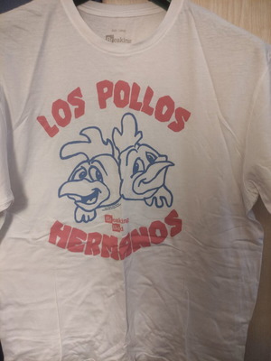 Breaking Bad T-shirt size L new, white