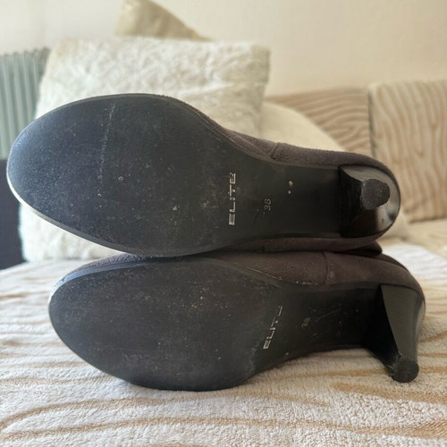 Elite boots gray like new size 38