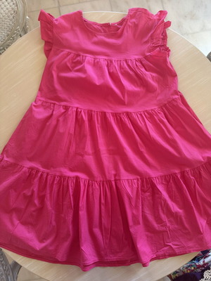 Fuchsia Oversized Dress One Size 100% Cotton maternity, like new