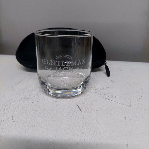 Gentleman’s Jack whiskey glass like new, collectible