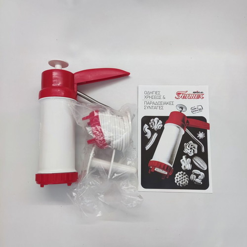 Formex Cookie Machine new, Greek made with 15 designs