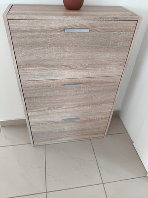 JYSK shoe rack 3-position Sonoma oak