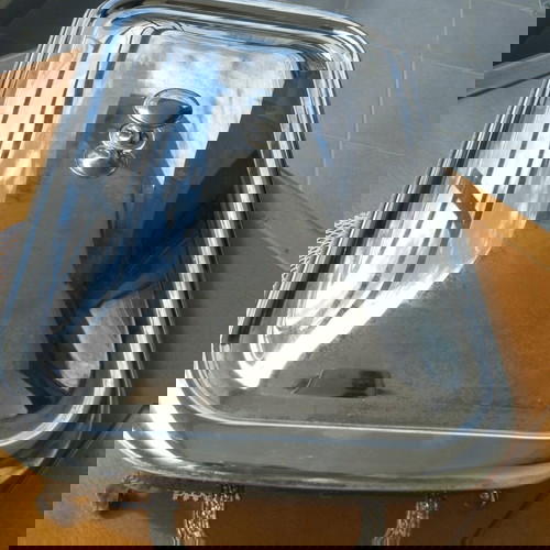 Σκεύος Buffet Marinex με Επάργυρη Βάση και Καπάκι EPNS καινούργιο