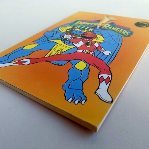 Power Rangers Mighty Morphin 1995 school notebook new, regular size